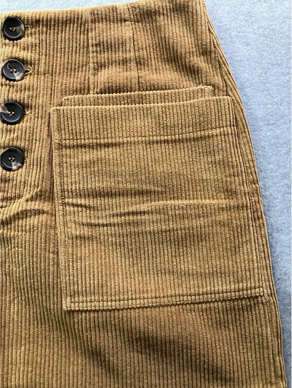 Altar’d State Corduroy Mini Skirt Women’s Large Brown